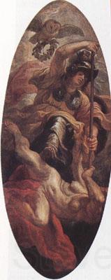 Peter Paul Rubens Minerva Conquering Ignorance (mk01) Spain oil painting art